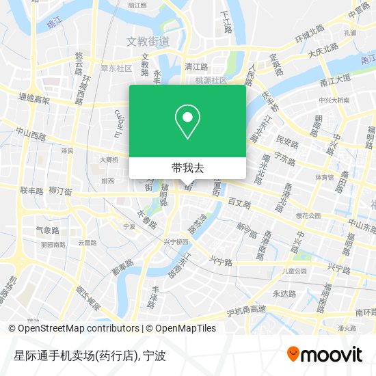 星际通手机卖场(药行店)地图