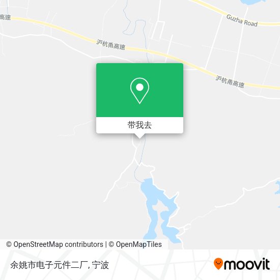 余姚市电子元件二厂地图