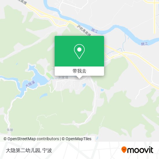 大隐第二幼儿园地图