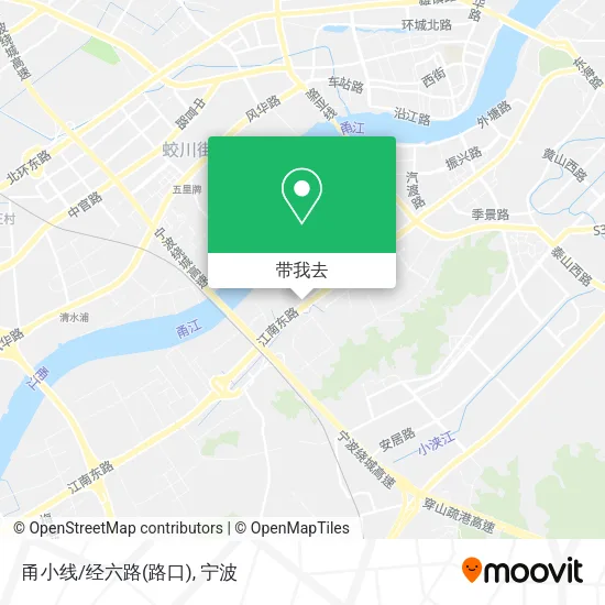 甬小线/经六路(路口)地图