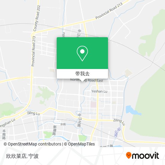 欣欣菜店地图