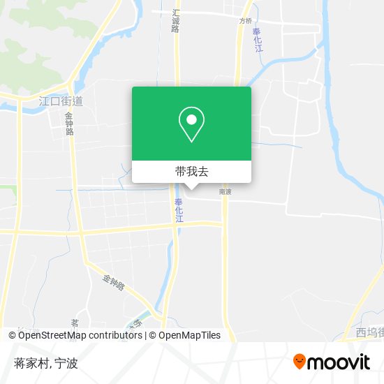 蒋家村地图