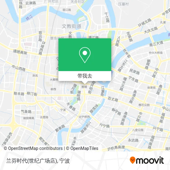 兰芬时代(世纪广场店)地图