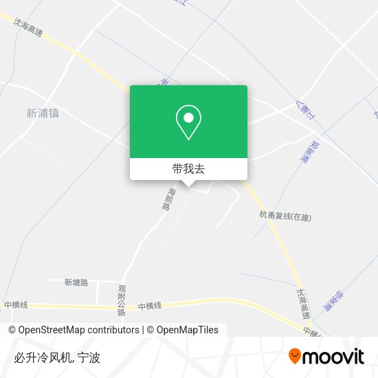必升冷风机地图