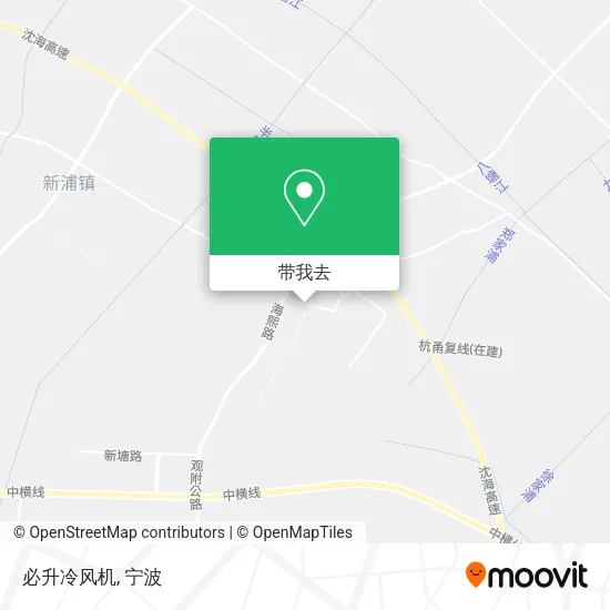 必升冷风机地图