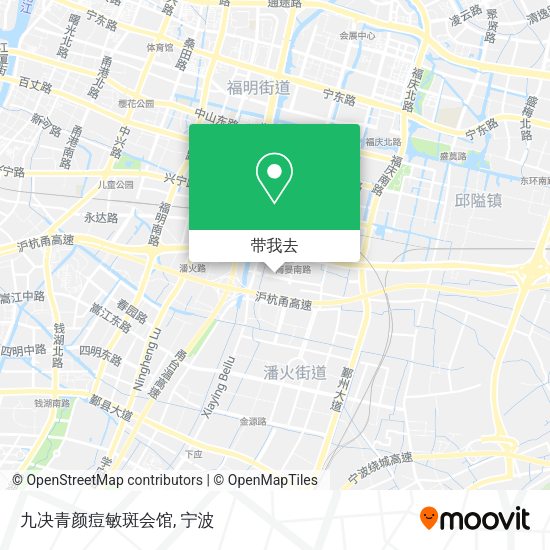 九决青颜痘敏斑会馆地图
