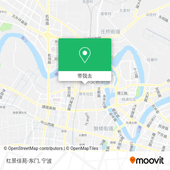 红景佳苑-东门地图