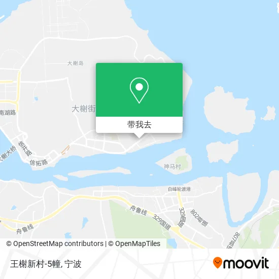 王榭新村-5幢地图