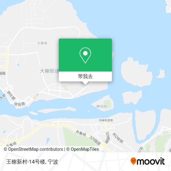 王榭新村-14号楼地图
