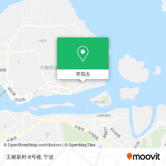 王榭新村-8号楼地图