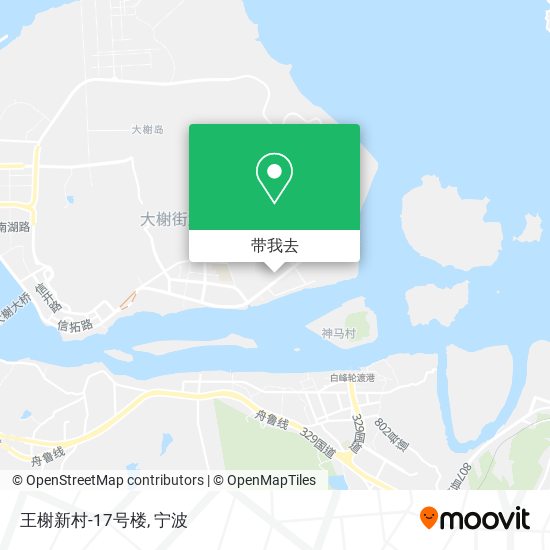 王榭新村-17号楼地图