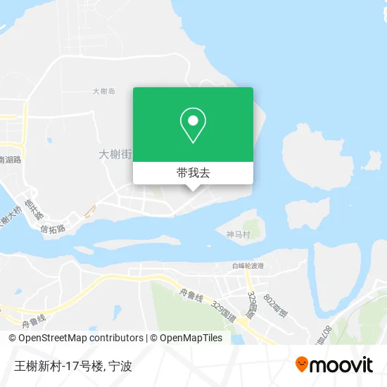 王榭新村-17号楼地图