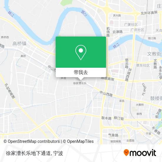 徐家漕长乐地下通道地图