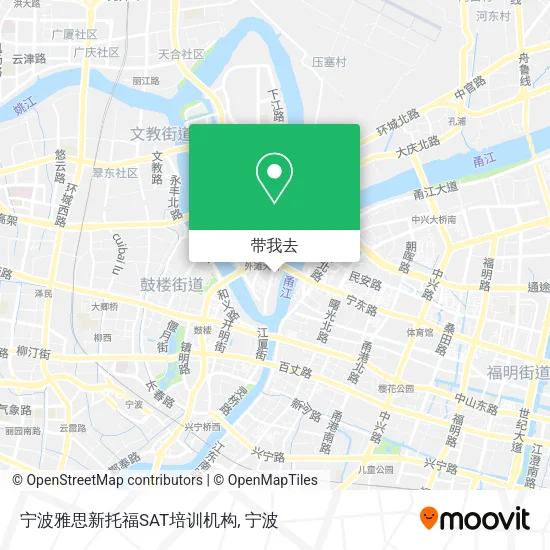 宁波雅思新托福SAT培训机构地图
