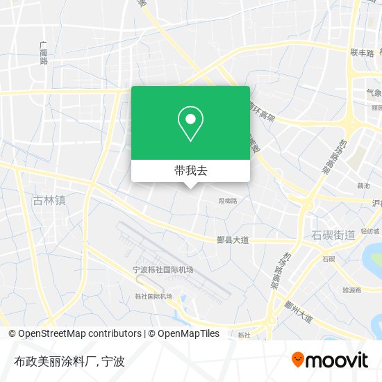 布政美丽涂料厂地图