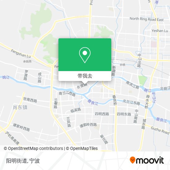 阳明街道地图