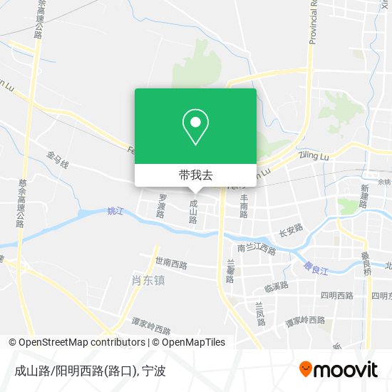 成山路/阳明西路(路口)地图