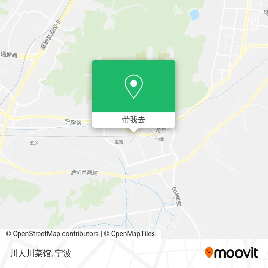 川人川菜馆地图