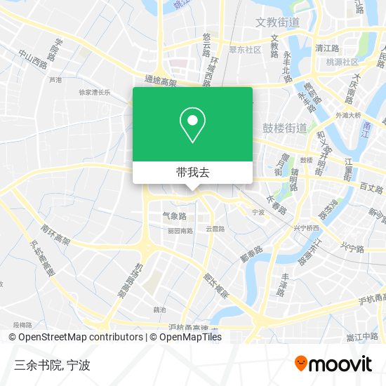 三余书院地图