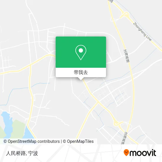 人民桥路地图