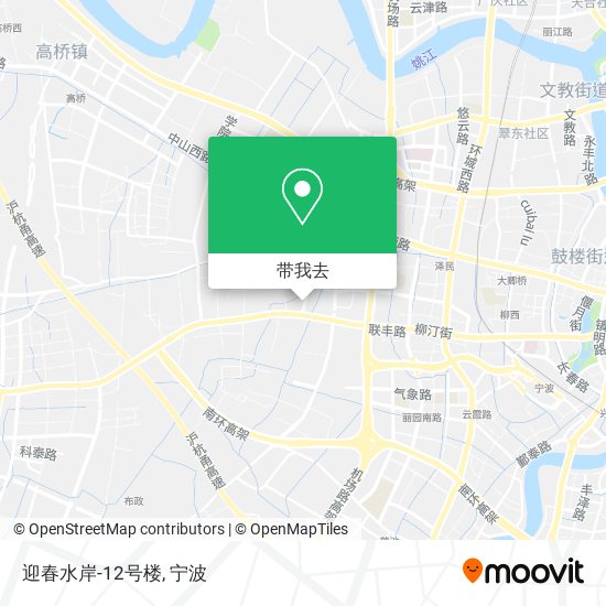迎春水岸-12号楼地图