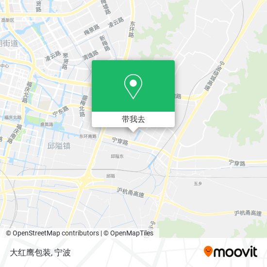 大红鹰包装地图