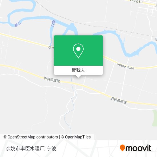 余姚市丰臣水暖厂地图