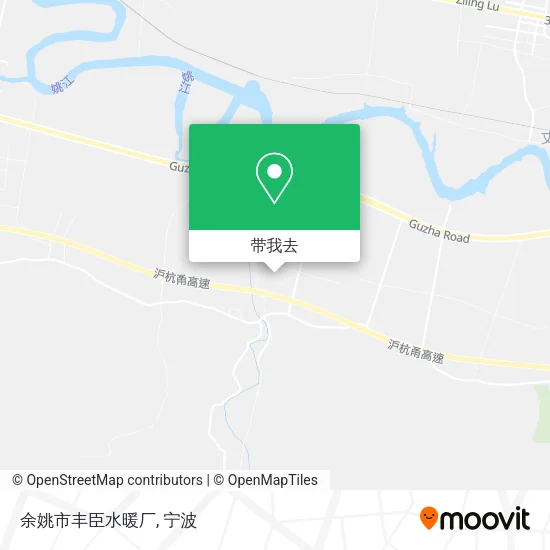 余姚市丰臣水暖厂地图