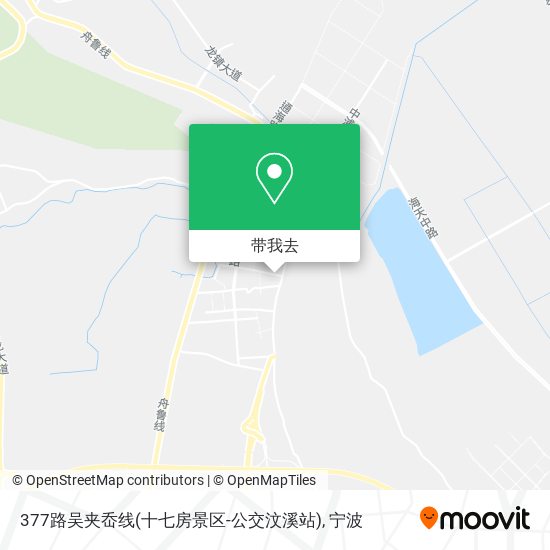 377路吴夹岙线(十七房景区-公交汶溪站)地图