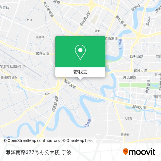 雅源南路377号办公大楼地图