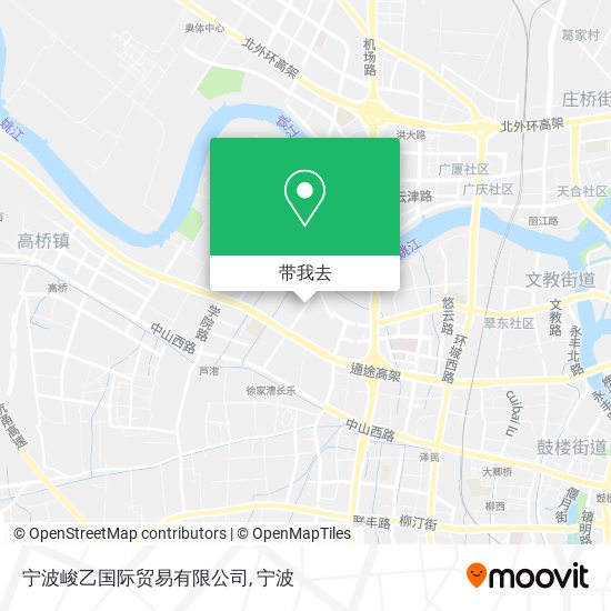 宁波峻乙国际贸易有限公司地图