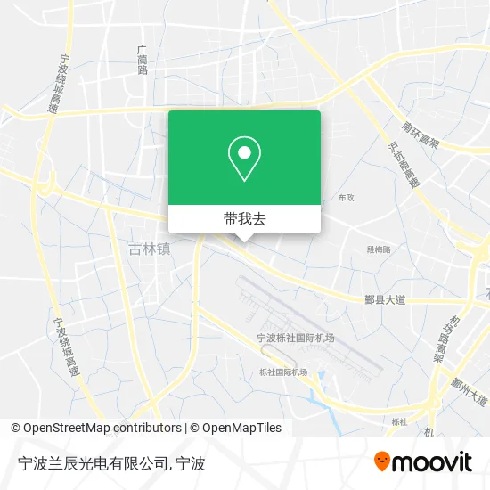 宁波兰辰光电有限公司地图