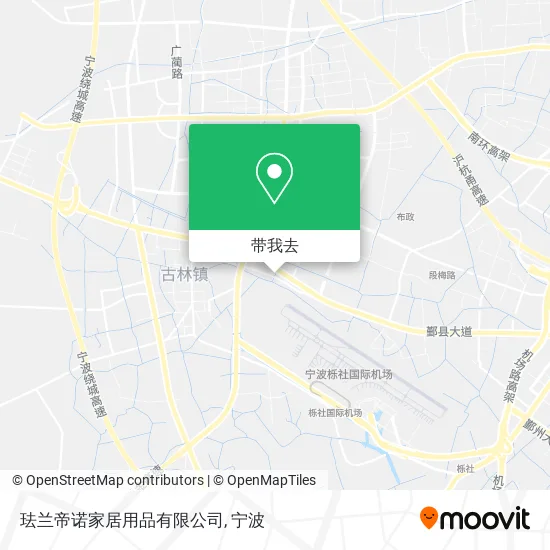 珐兰帝诺家居用品有限公司地图