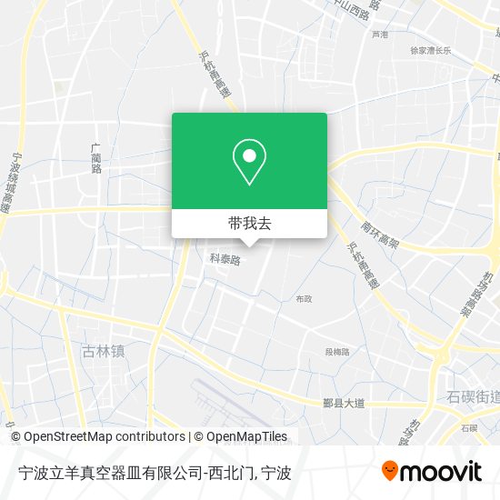 宁波立羊真空器皿有限公司-西北门地图