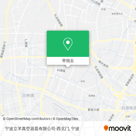 宁波立羊真空器皿有限公司-西北门地图