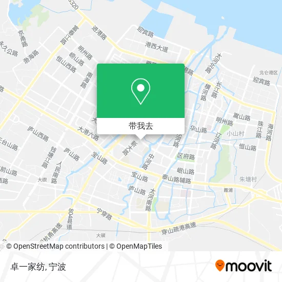 卓一家纺地图