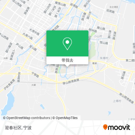 迎春社区地图