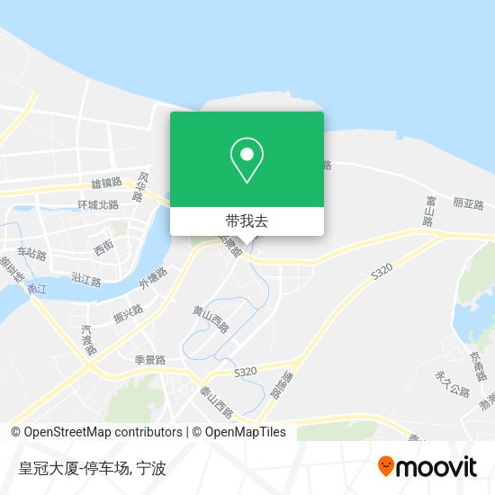 皇冠大厦-停车场地图