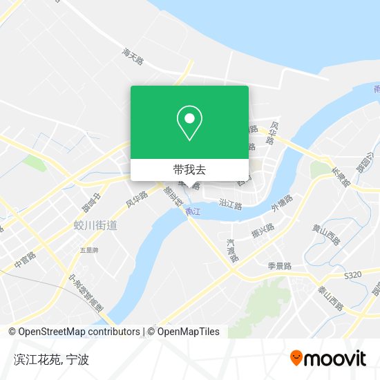 滨江花苑地图
