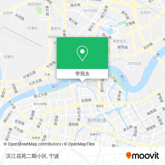 滨江花苑二期小区地图