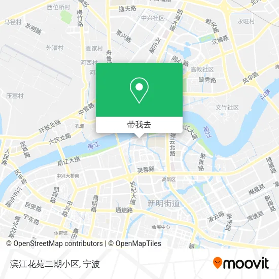 滨江花苑二期小区地图