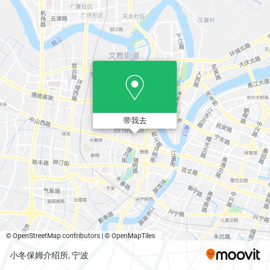 小冬保姆介绍所地图