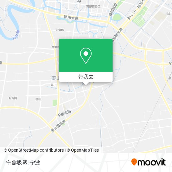 宁鑫吸塑地图