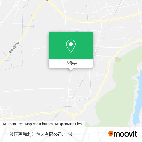 宁波国骅和利时包装有限公司地图