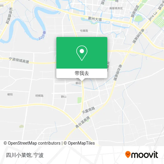 四川小菜馆地图