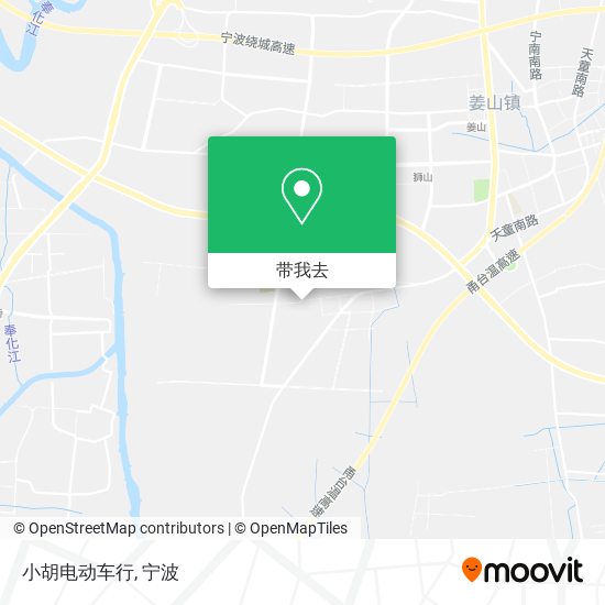 小胡电动车行地图