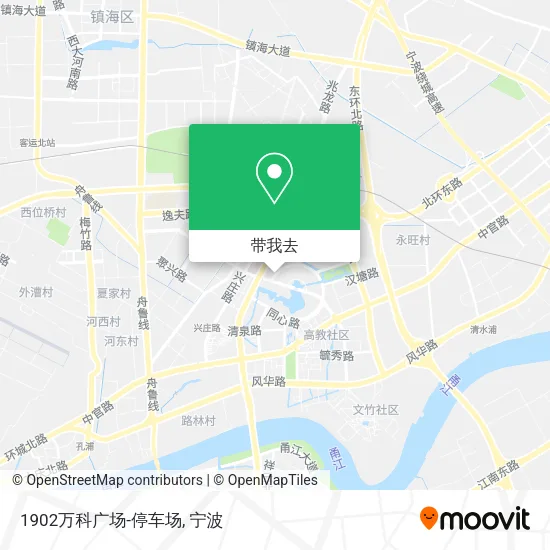 1902万科广场-停车场地图