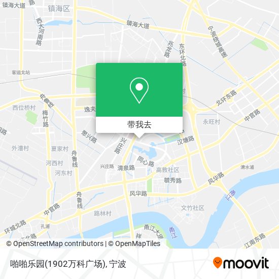 啪啪乐园(1902万科广场)地图