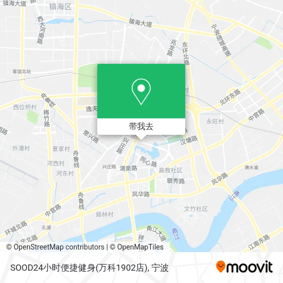 SOOD24小时便捷健身(万科1902店)地图