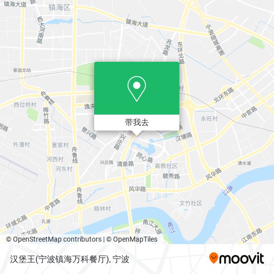 汉堡王(宁波镇海万科餐厅)地图